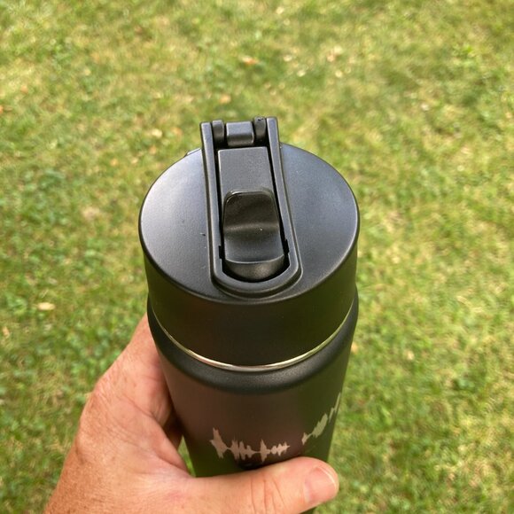 Life's An Adventure, Enjoy The Ride Soundwave 22oz Water Bottle - Picture 6 of 12